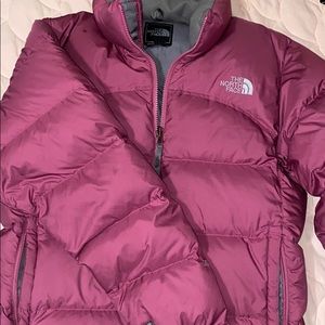 COPY - Pink North Face Bomber Jacket